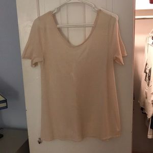 Club Monaco bow back tee